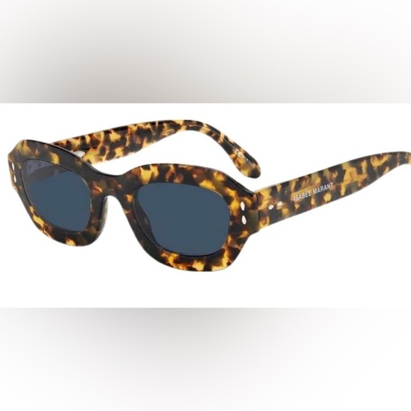 ISO* Isabel Marant Havana Yellow Tortoise Sunglasses 49mm ‼️DO NOT PURCHASE‼️ - Picture 1 of 2